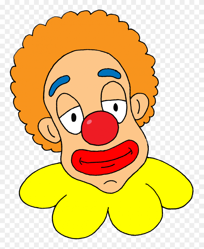 1000x1240 Clown Clip Art The Cliparts Clipartix - Funny Face Clipart