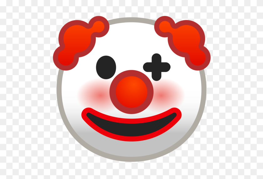 512x512 Clown Clipart Emoji - Clown Nose Clipart
