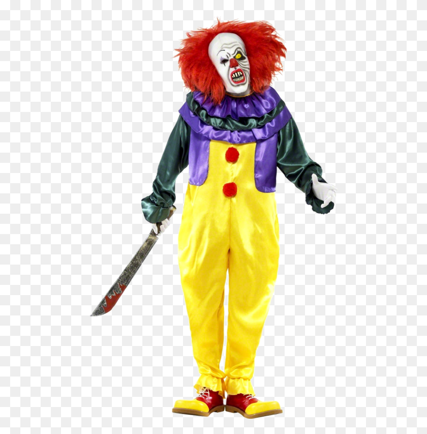 500x793 Clown Costumes Simply Fancy Dress - Scary Clown PNG
