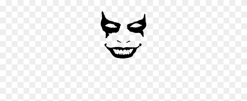 190x285 Clown Evil Face Mask Fancy - Evil Face PNG