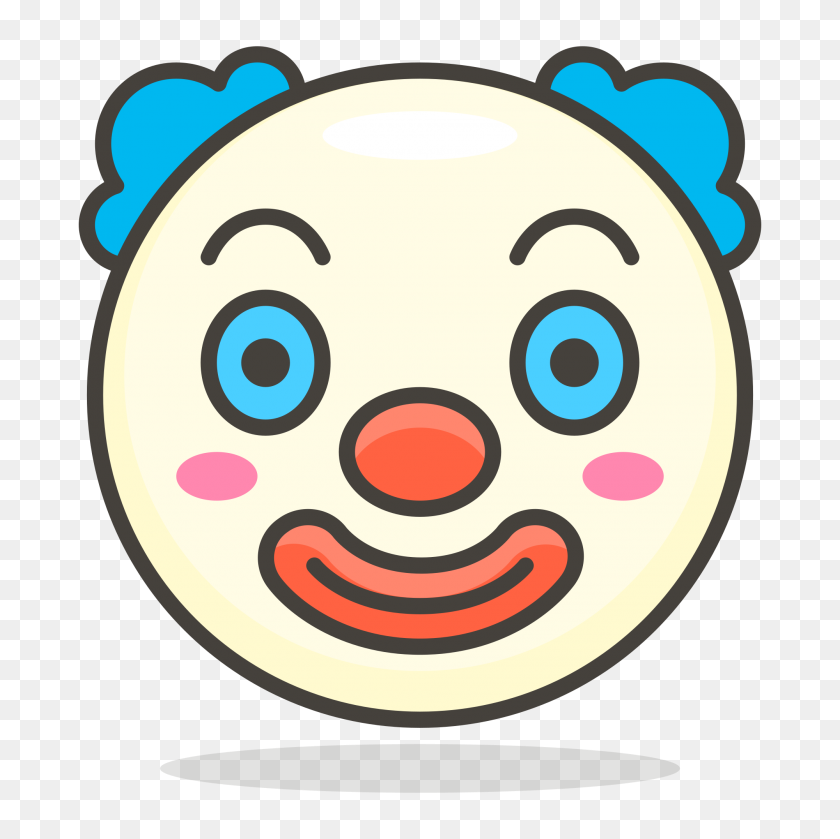 2000x2000 Clown Face - Clown Face PNG