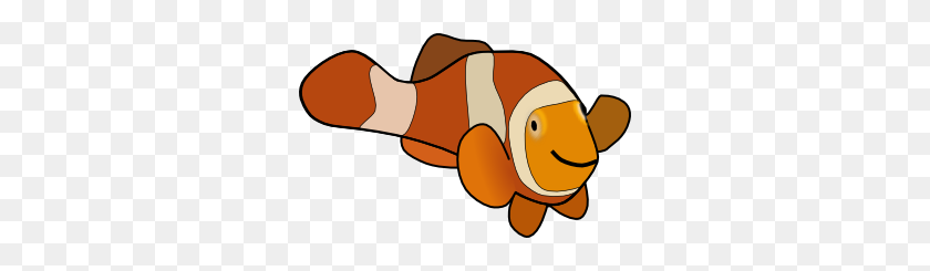 300x185 Рыба-Клоун Клипарт, Посмотрите На Рыбу-Клоун, Картинки, Картинки - Лицо Клоуна