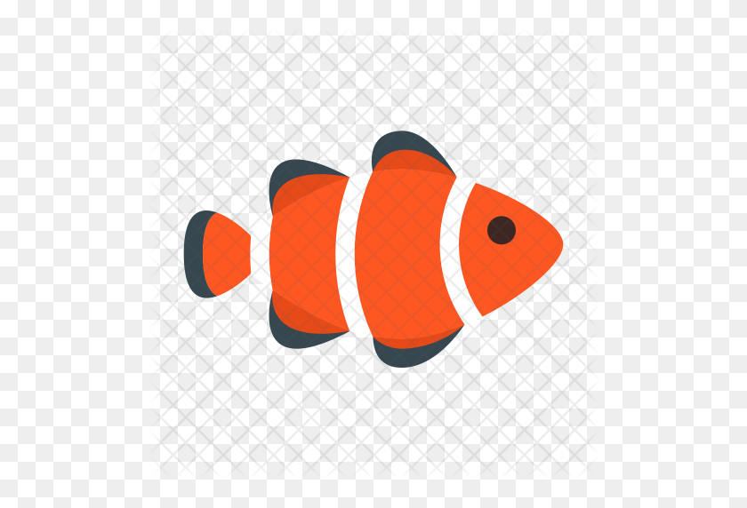 512x512 Clown Fish Icon - Clown Fish PNG