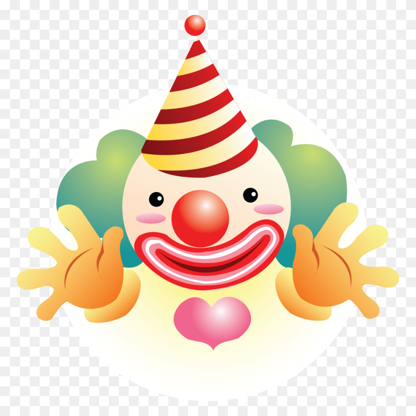 1024x1024 Clown Png - Clown Hat Clipart