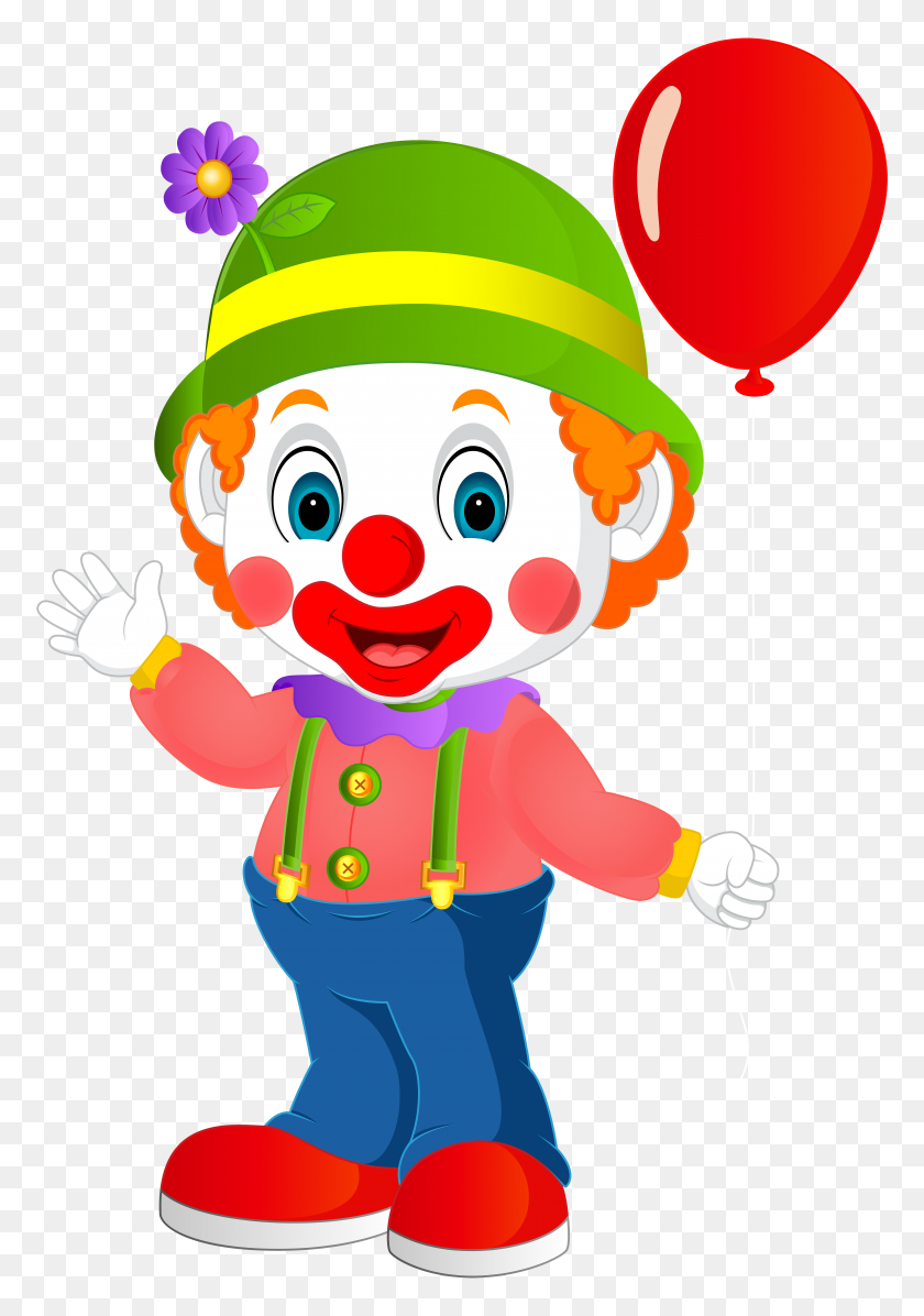 5489x8000 Clown Png Clipart Images - Clown Face PNG
