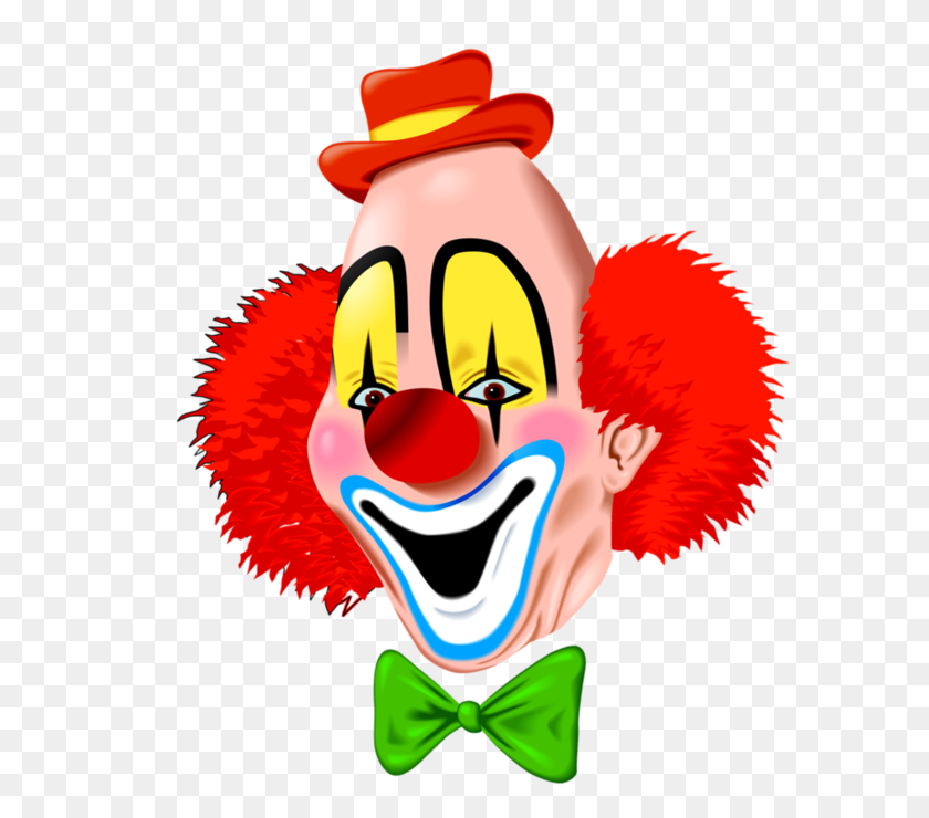 600x680 Clown Png Clipart Images - Clown PNG
