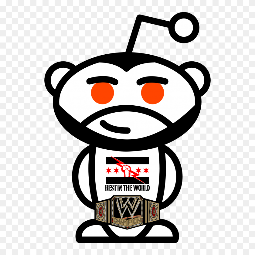 2048x2048 Cm Punk Reddit Logo Made For Arbitrary Day Squaredcircle - Cm Punk PNG