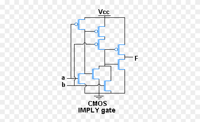 338x453 Cmos Imply Gate - Gate Png