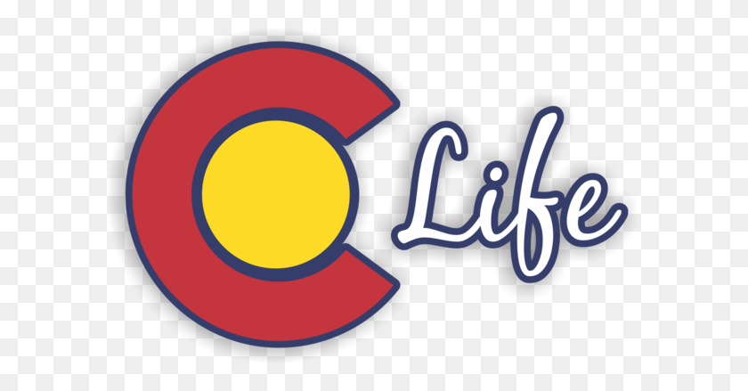 599x379 Co Life Colorado Flag Decal Get Stuck Vinyl - Bandera De Colorado Png