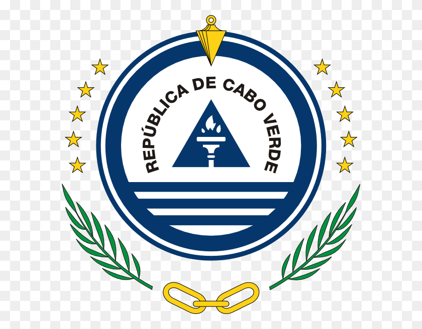 594x596 Escudo De Armas De Cabo Verde