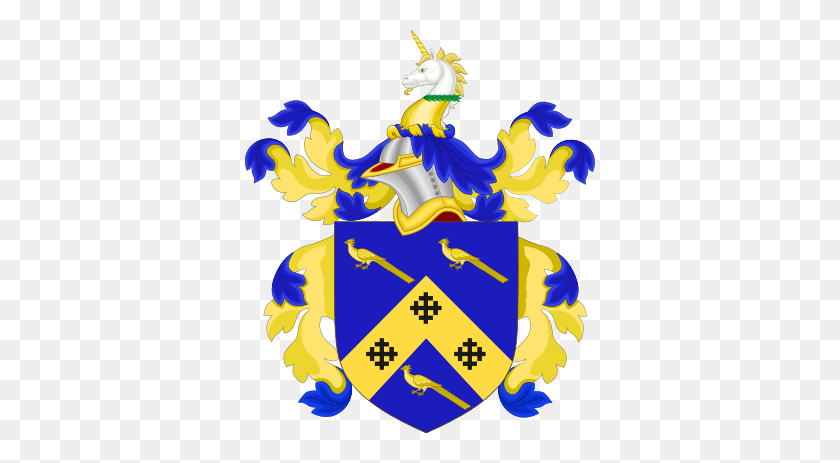 350x403 Coat Of Arms Of Daniel D Tompkins, Vice President - Vice President Clipart