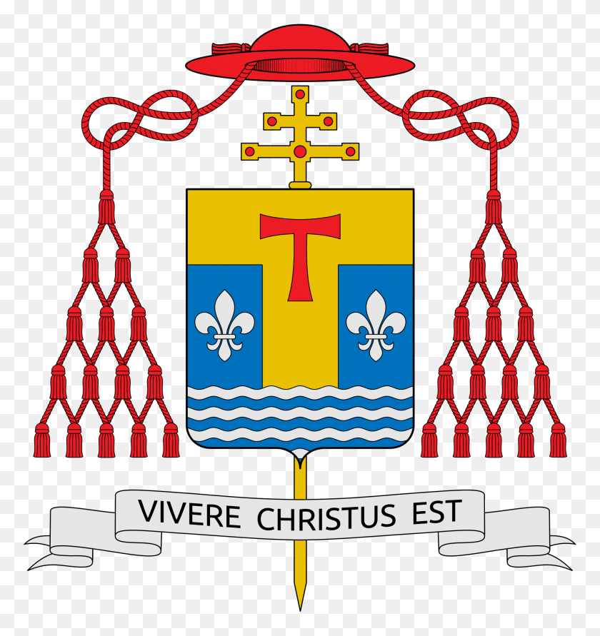 2000x2132 Coat Of Arms Of Jose De Jesus Pimiento Rodriguez - Jesus With Open Arms Clipart