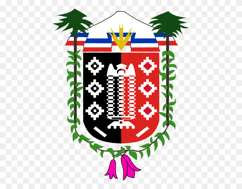 474x599 Coat Of Arms Of La Araucania Chile Clip Art Free Vector - Coat Of Arms Clip Art