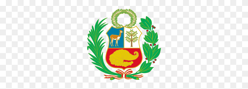 250x242 Coat Of Arms Of Peru - Peru Flag PNG