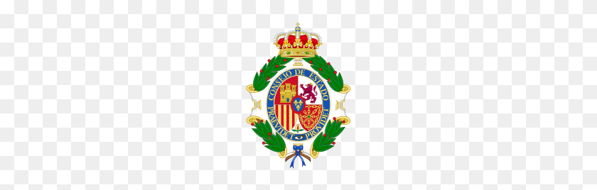 150x208 Coat Of Arms Of Spain - Laurel Wreath PNG