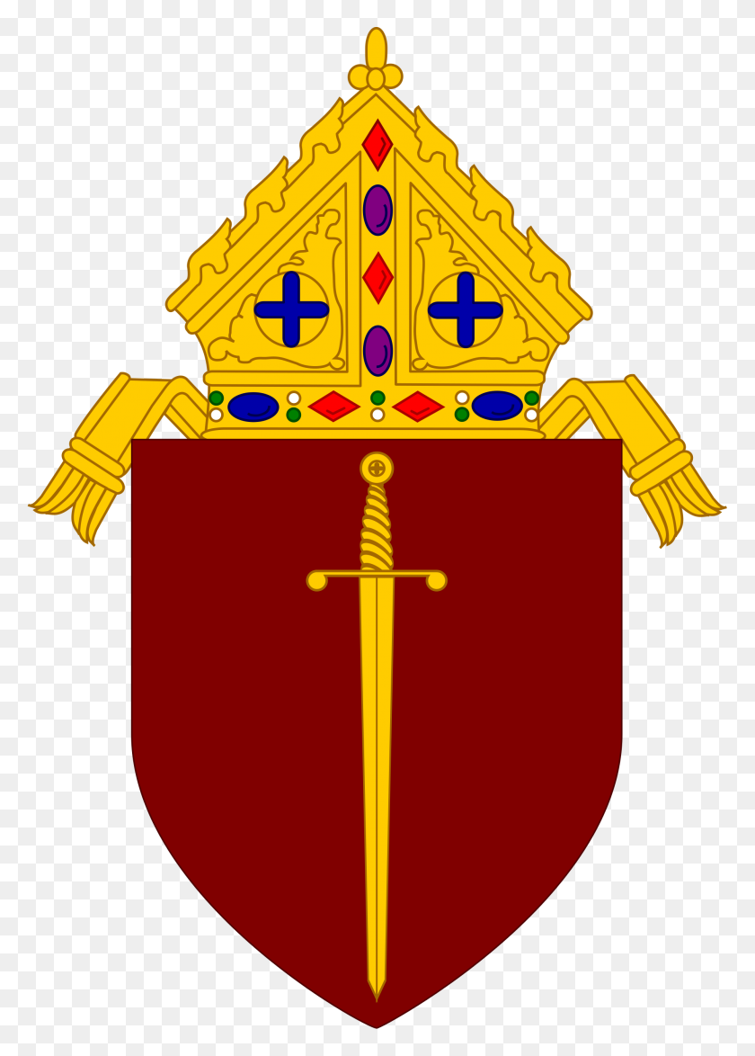 2000x2857 Герб Римско-Католической Епархии Святого Павла - Апостол Павел Клипарт