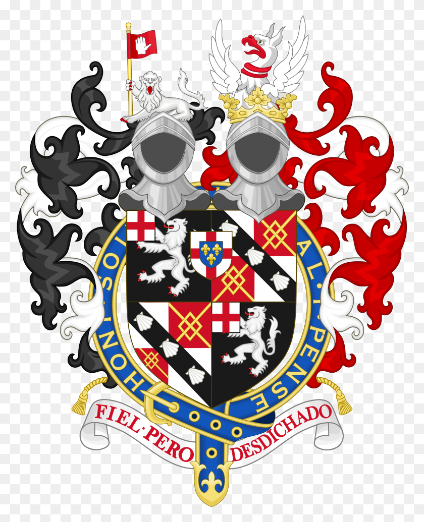 2000x2502 Coat Of Arms Of Winston Churchill - Winston PNG