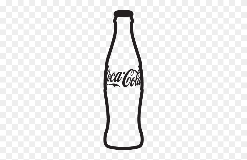 708x483 Coca Cola Clipart Black And White - Coca Cola PNG