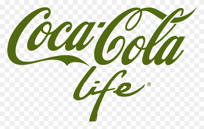 2400x1457 Coca Cola Life Logo Png Transparent Vector - Coca Cola Logo Png