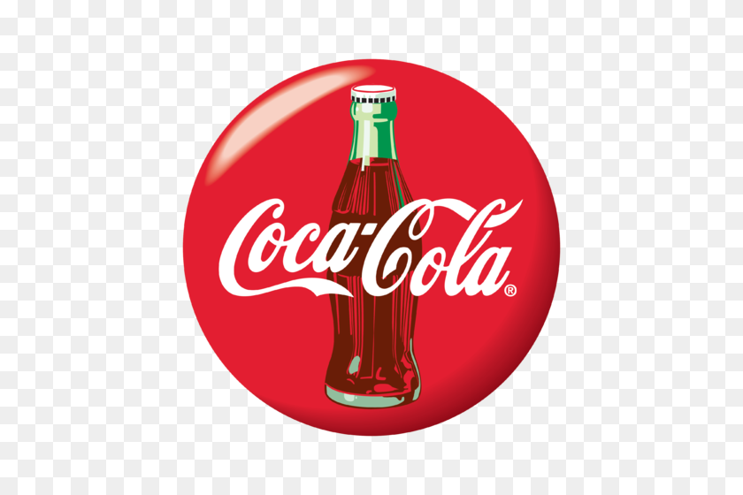 500x500 Кока-Кола Логотип Прозрачный Png Изображения - Банка Кока-Колы Png
