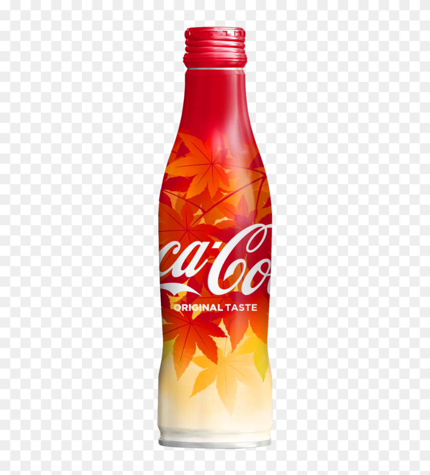 600x868 Coca Cola Unveils Fall Bottle Design That Will Leaf You - Coke Bottle PNG