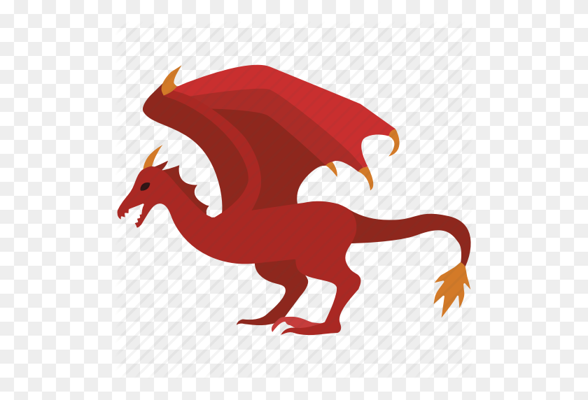 512x512 Cockatrice, Dragon, Drake, Mythical, Serpent, Wivern, Wyvern Icon - Dragon Icon PNG