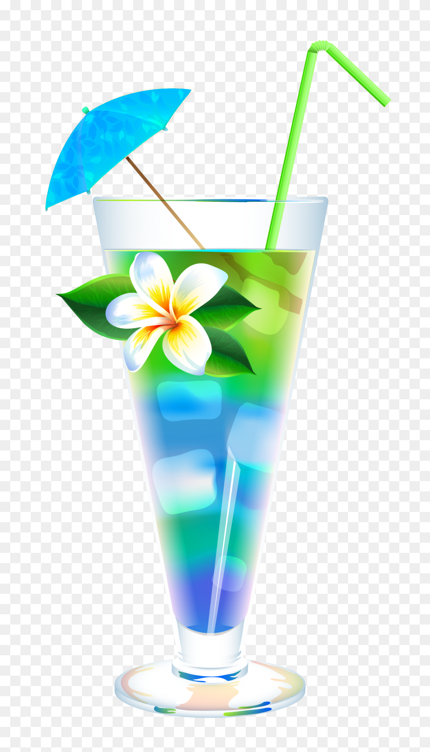 1742x3147 Cocktail Clipart Clip Art Images - Summer Clipart PNG