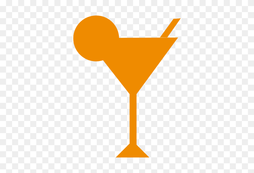 512x512 Cocktail Icon Silhouette - Drink PNG