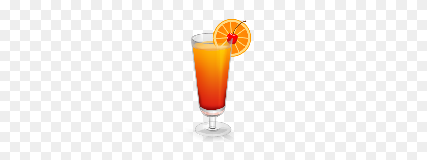 256x256 Cocktail Tequila Sunrise Icon Drinks Iconset Miniartx - Tequila PNG