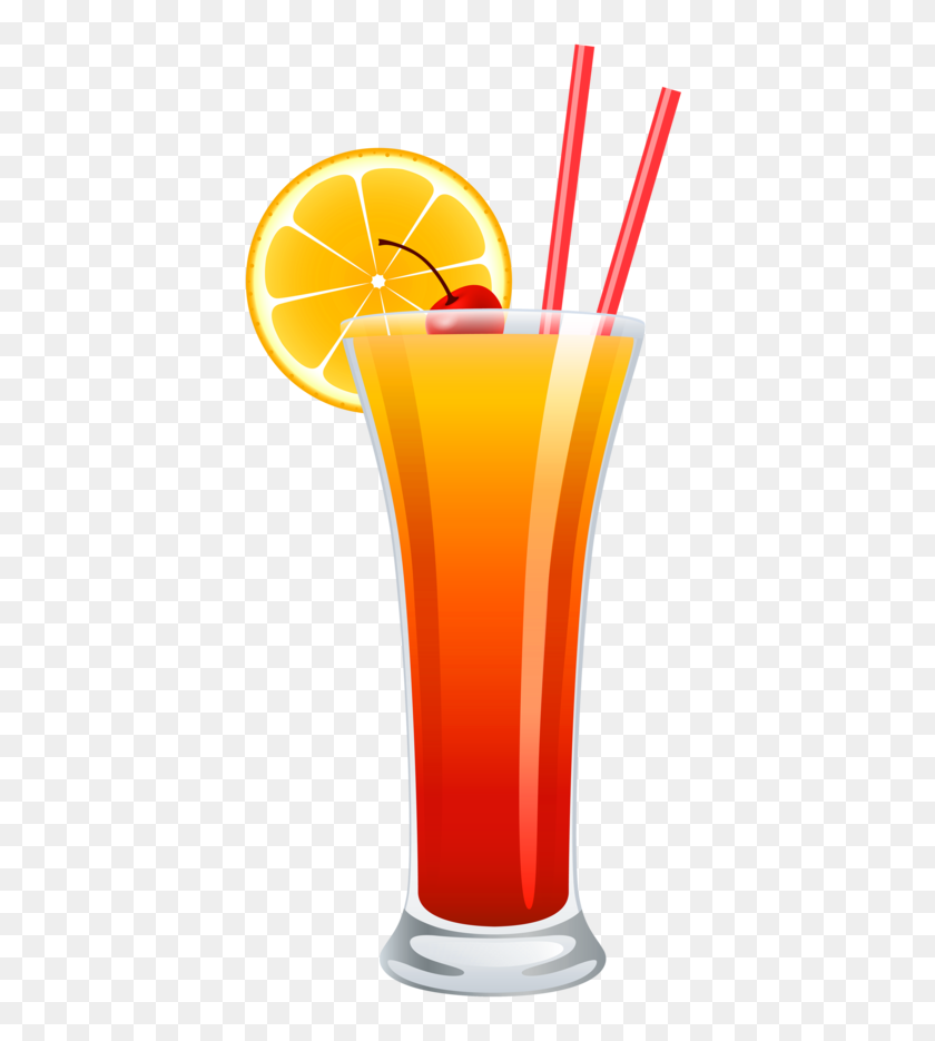419x875 Cocktail Tequila Sunrise Png Clipart - Bloody Mary PNG