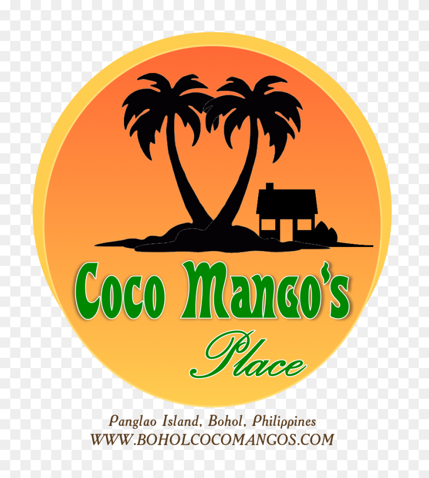 898x1008 Coco Mangos Place Logo Panglao Bohol Resort - Coco Logo PNG