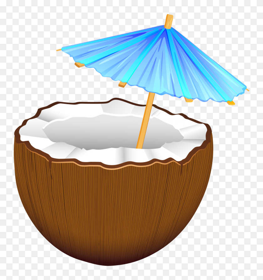1872x2000 Coconut Cocktail Png Clip Art - Sky Background Clipart