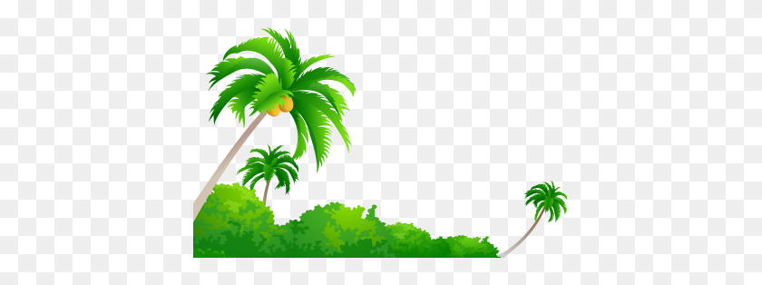 413x254 Coconut Tree Png Images Transparent Free Download - Tree Plan View PNG