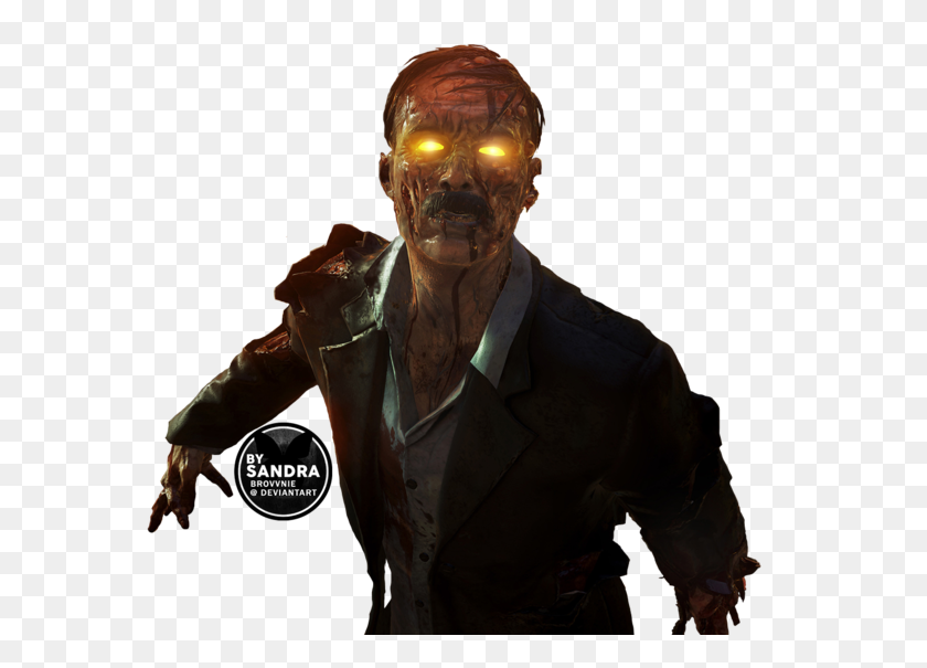 600x545 Cod Zombies Png Image - Bo3 Png