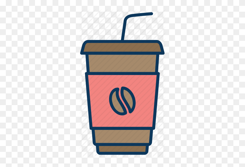 299x512 Coffe, Coffe To Go, Cup Of Coffee, Milkshake Icon - Coffee To Go Cup Clipart