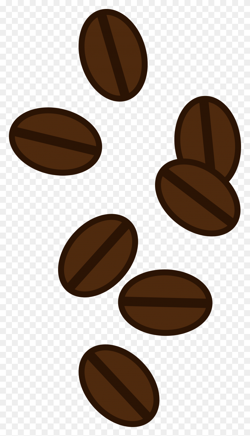 3252x5846 Coffee Beans Clip Art - Brown Bag Clipart
