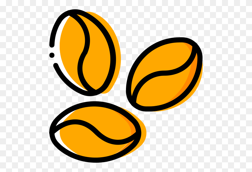 512x512 Coffee Beans Png Icon - Beans PNG