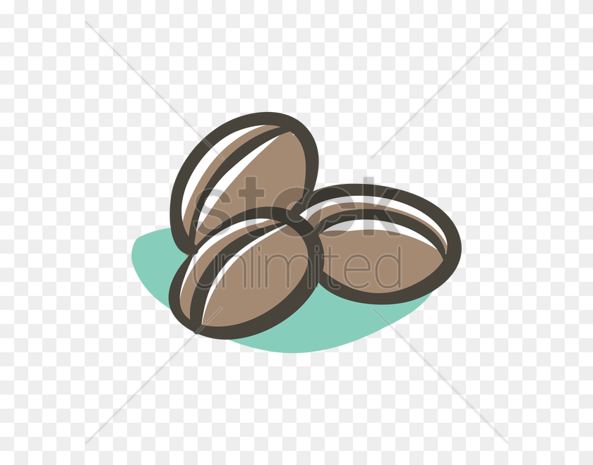 600x600 Coffee Beans Vector Image - Coffee Ring PNG