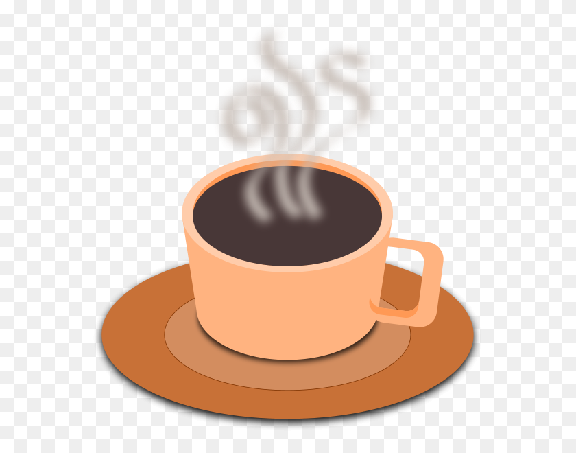 571x600 Coffee Clip Art - Coffee Clipart PNG