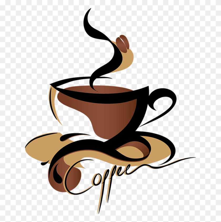 650x784 Coffee Clip Art - Mug Clipart Black And White