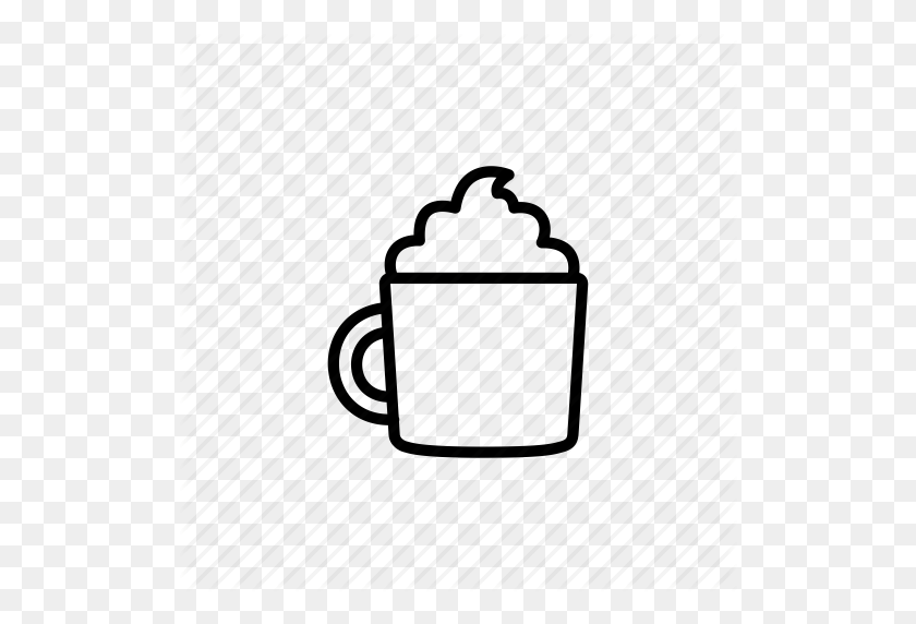 512x512 Coffee, Coffee Shop, Cream, Espresso, Hot Chocolate, Mocha - Starbucks Cup Clip Art