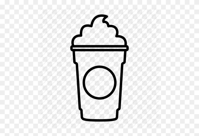 512x512 Coffee, Coffee Shop, Frappe, Frappuccino, Ice Coffee, Mocha - Starbucks Coffee Cup Clipart