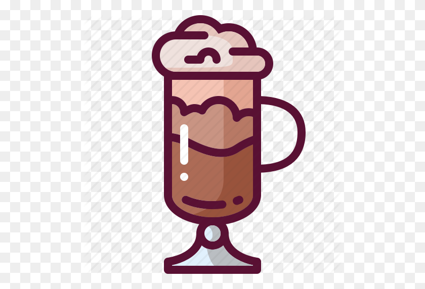 512x512 Coffee, Colored, Drink, Frappuccino Icon - Frappuccino PNG