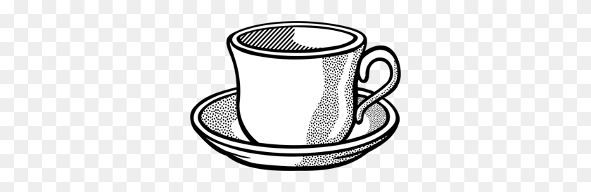 300x214 Чашка Кофе Картинки Черный Белый - С Собой Чашка Кофе Клипарт