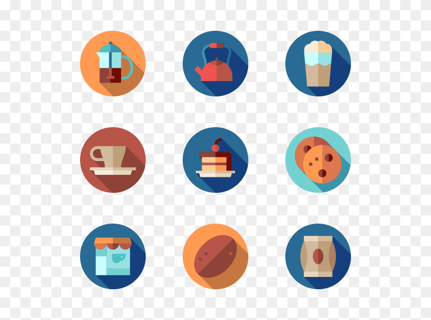 600x564 Coffee Cup Icons - Thanks A Latte Clipart