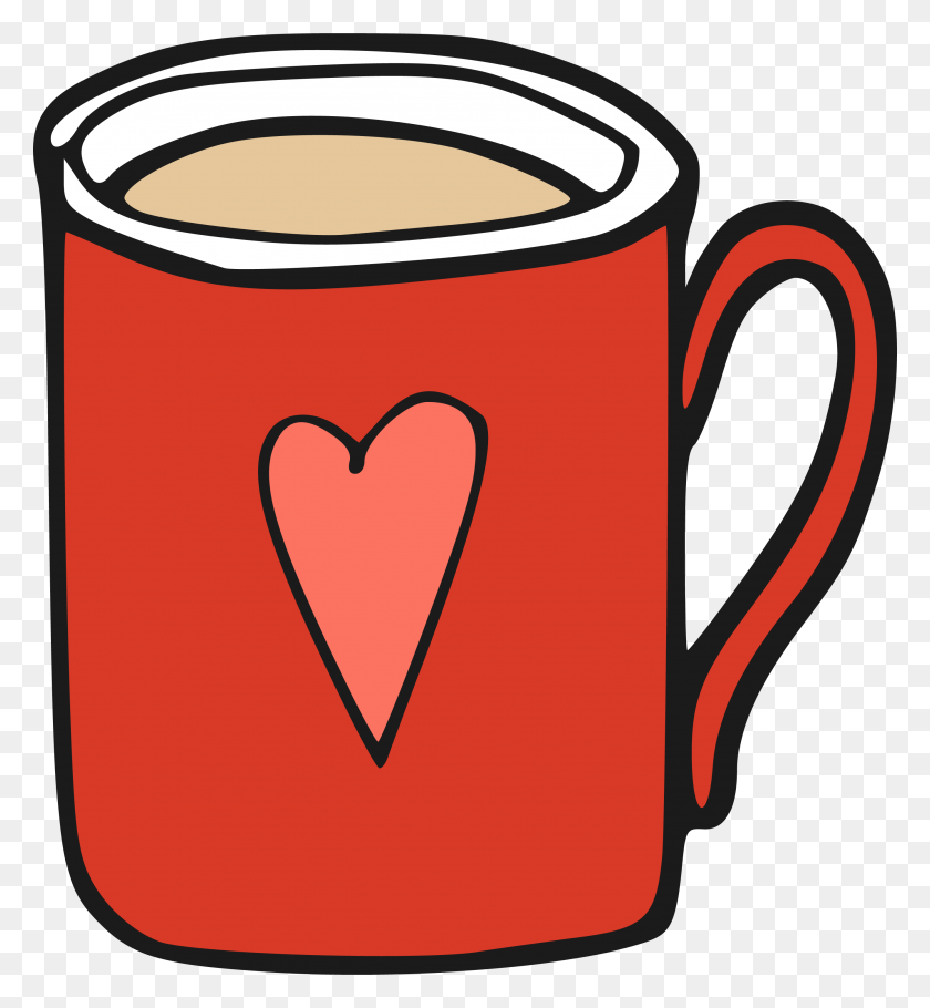 2689x2933 Coffee Cup Mug Clip Art - Free Coffee Cup Clipart