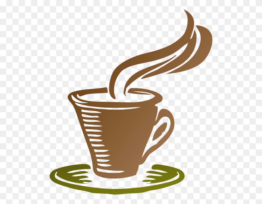 522x595 Coffee Cup Tea Cup Clip Art Free Clipart Clipartcow - Teapot Clipart