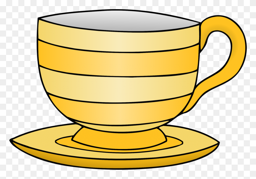 1109x750 Coffee Cup Teacup - Tea Cup And Saucer Clipart