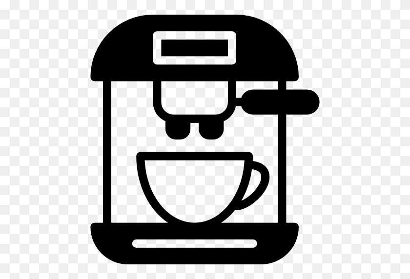512x512 Coffee Machine, Hot Drink, Technology, Kitchenware, Coffee Shop Icon - Coffee Shop Clipart