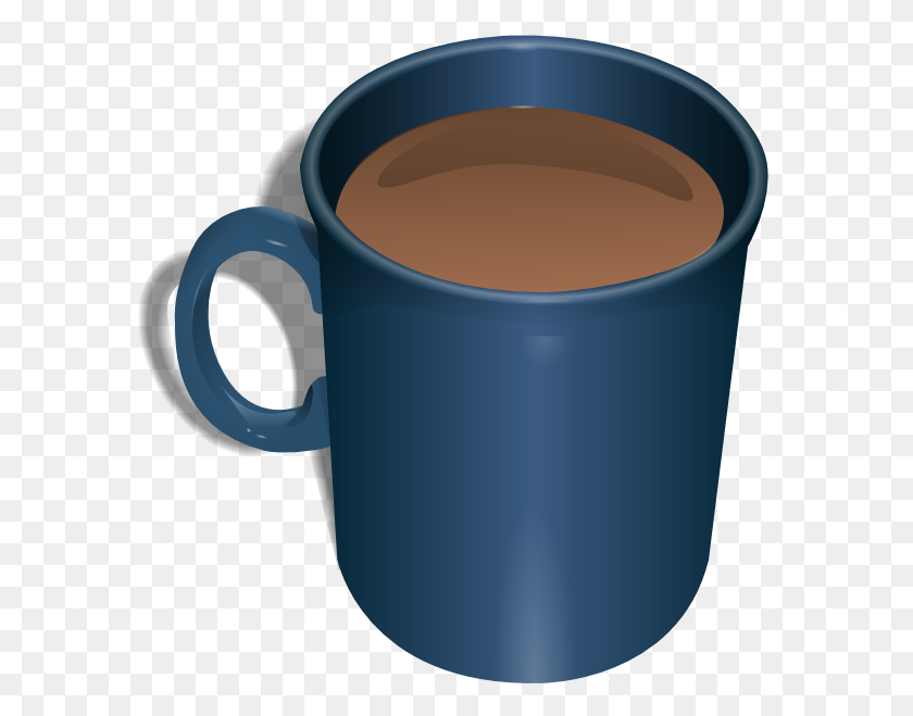588x599 Coffee Mug Clip Art - Coffee Hour Clipart